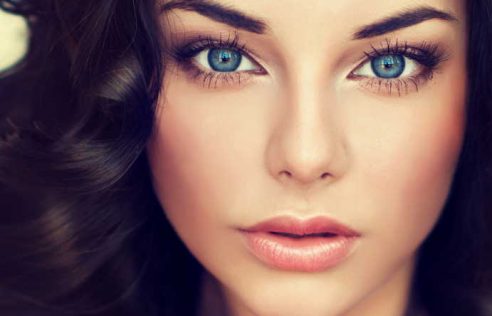 What hair color looks best on fair skin and blue eyes?